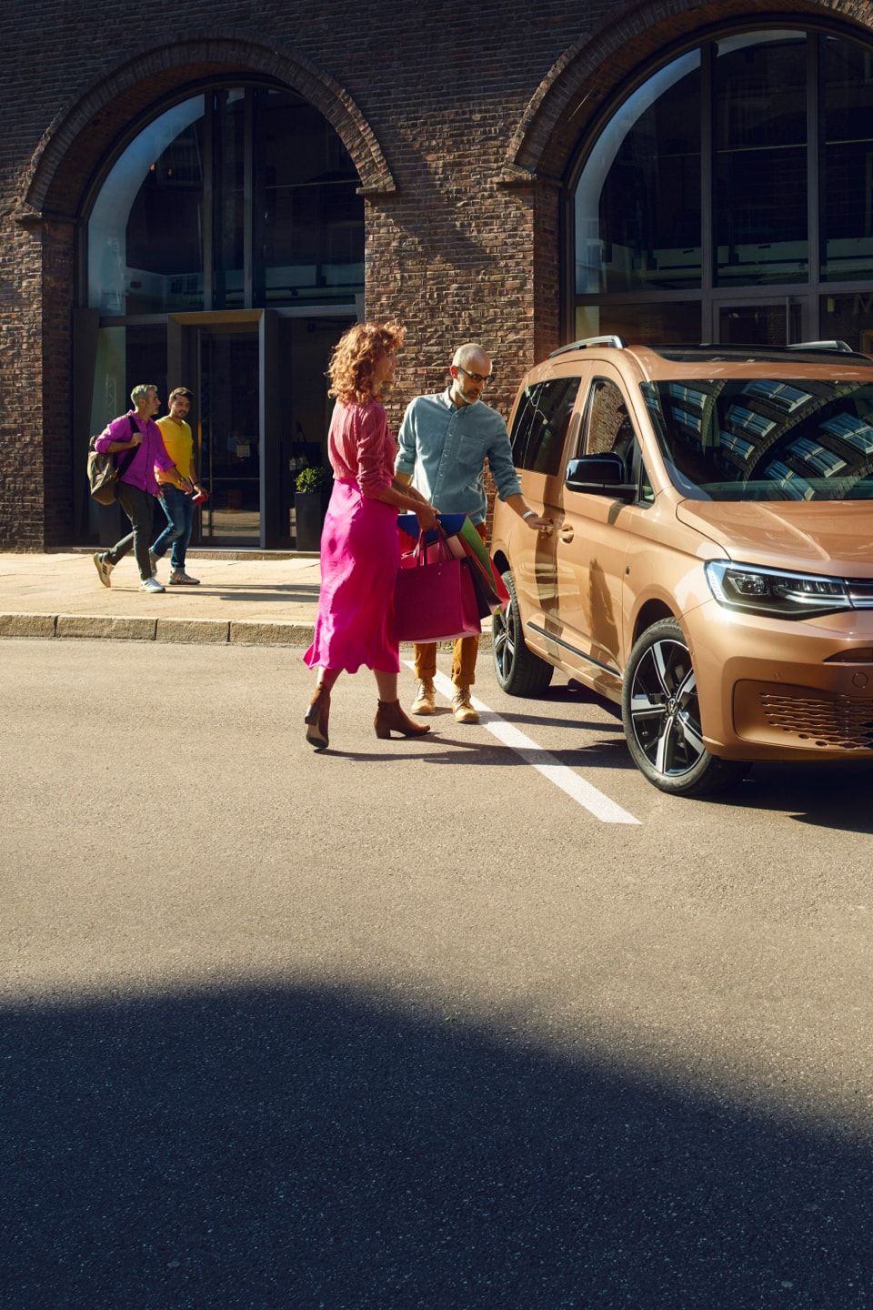 A nova Volkwagen Caddy é a carrinha perfeito para toda a família