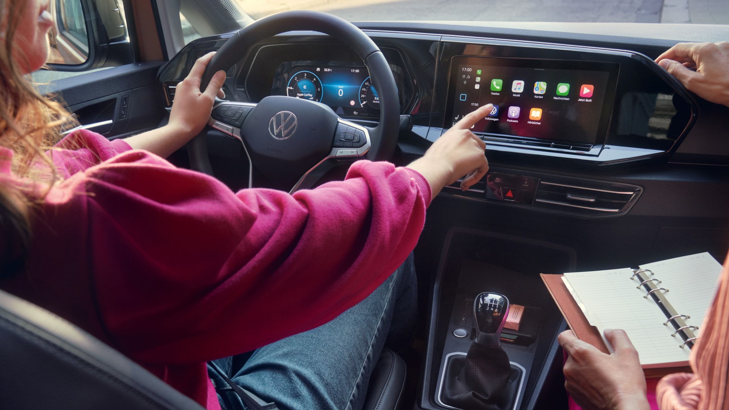 O Innovision Cockpit na nova carrinha Caddy