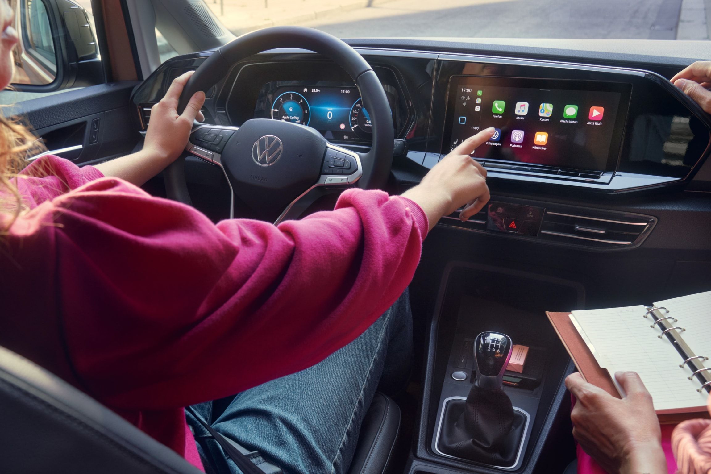 O Innovision Cockpit na nova carrinha Caddy