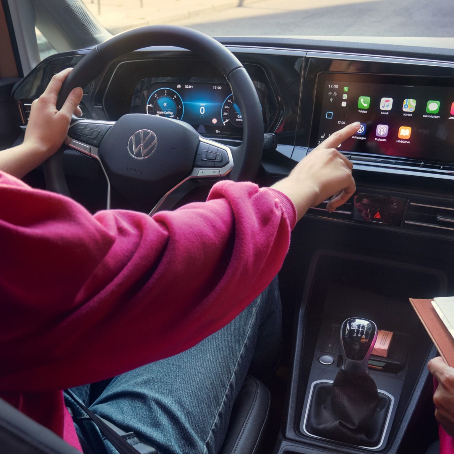 O Innovision Cockpit na nova carrinha Caddy