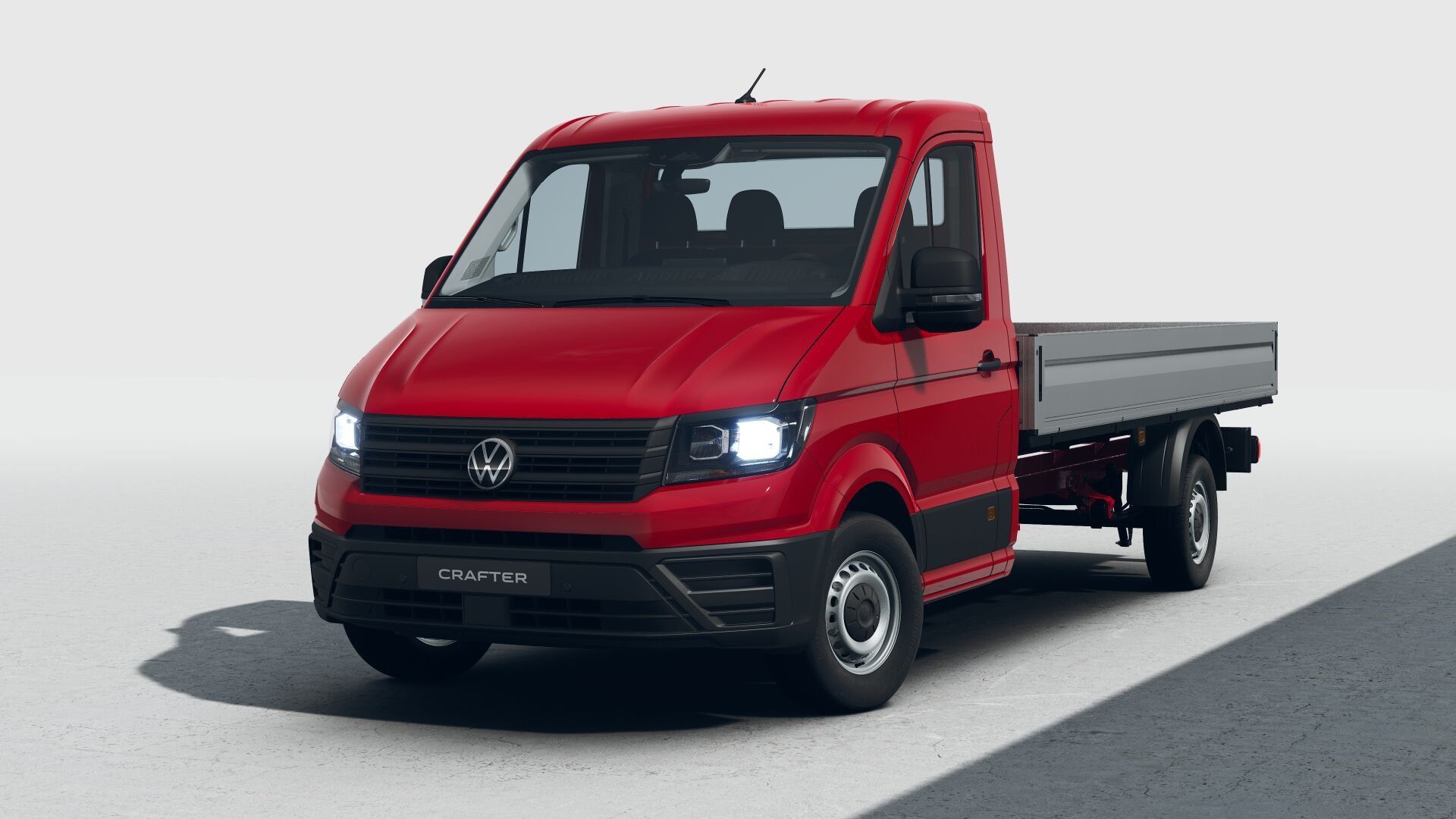 VW Crafter com Caixa de Carga Aberta.