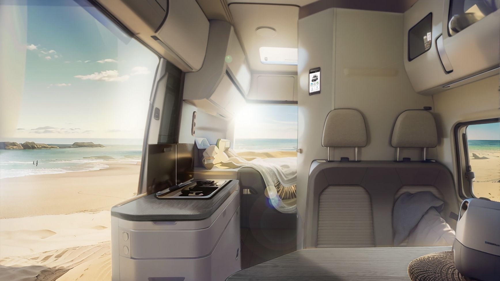 Interior da Nova Grand California, modelo 2026