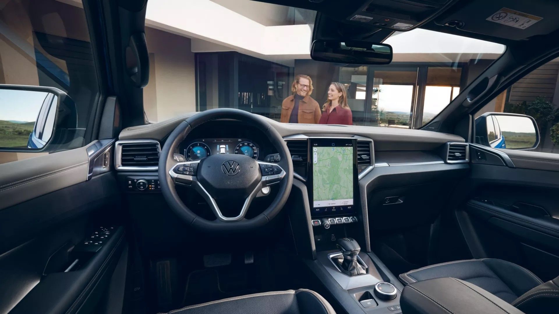 VW Amarok Innenraum mit Navi