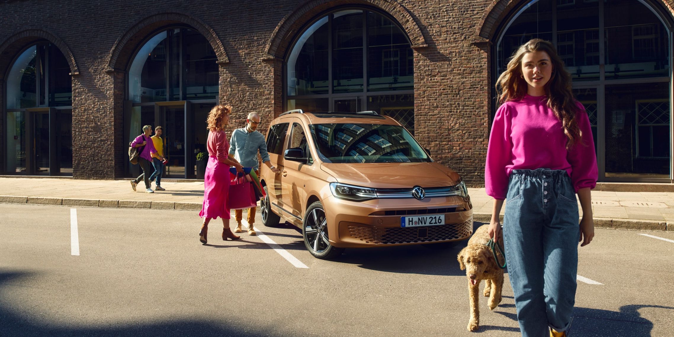 A nova Volkwagen Caddy é a carrinha perfeito para toda a família