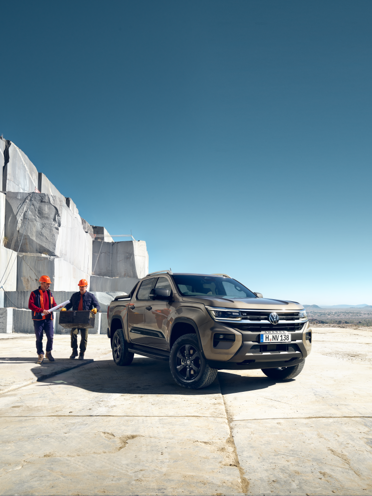 Vista traseira do novo VW Amarok 