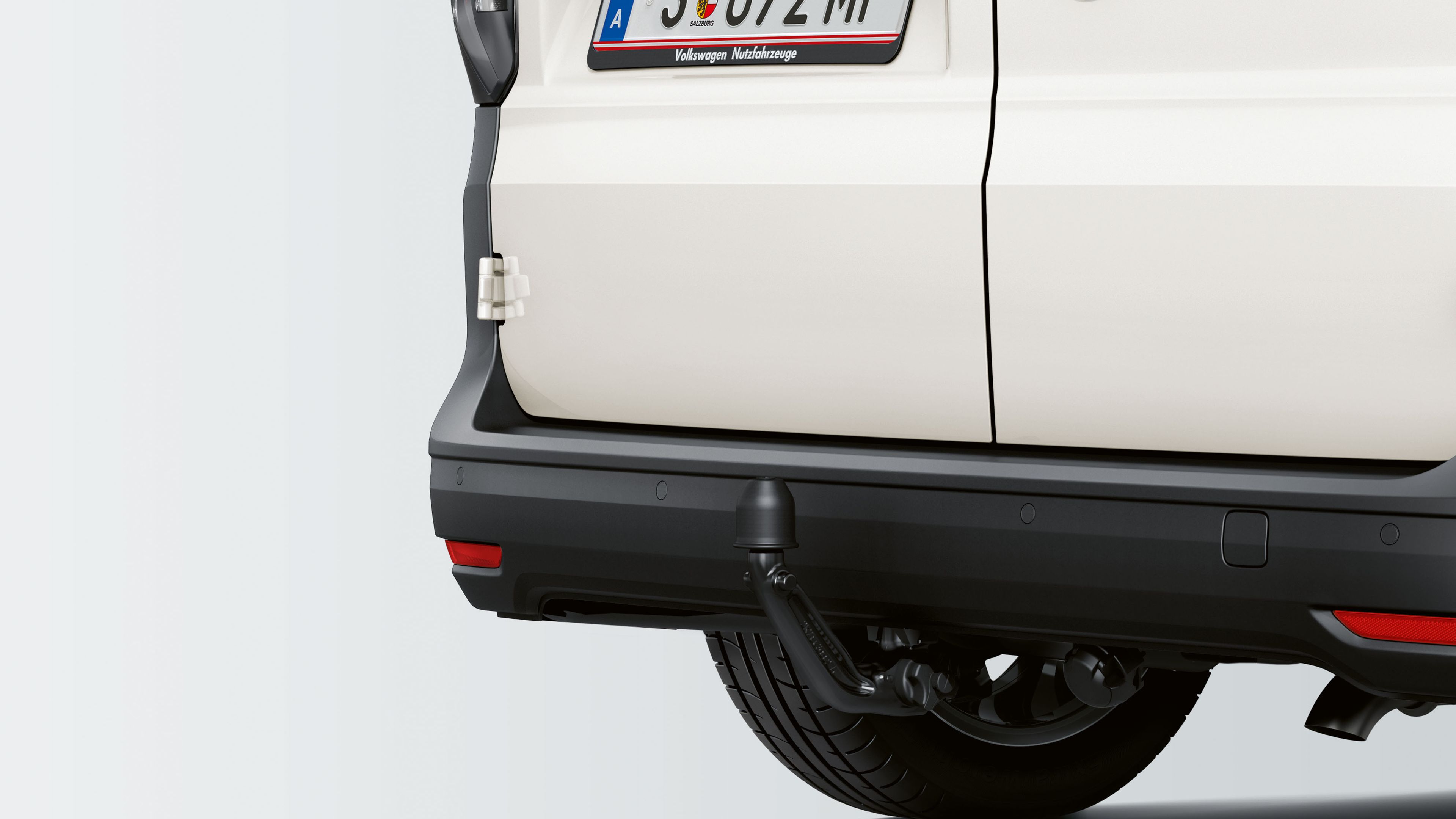 Acoplamentos de reboque do VW Caddy Cargo.