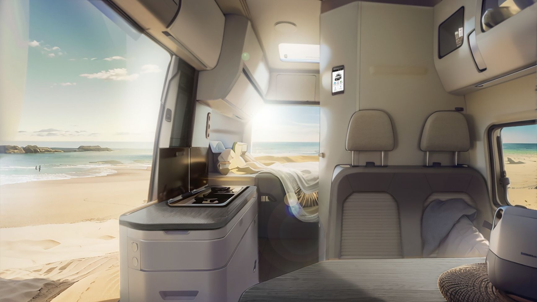 Interior da Nova Grand California, modelo 2026