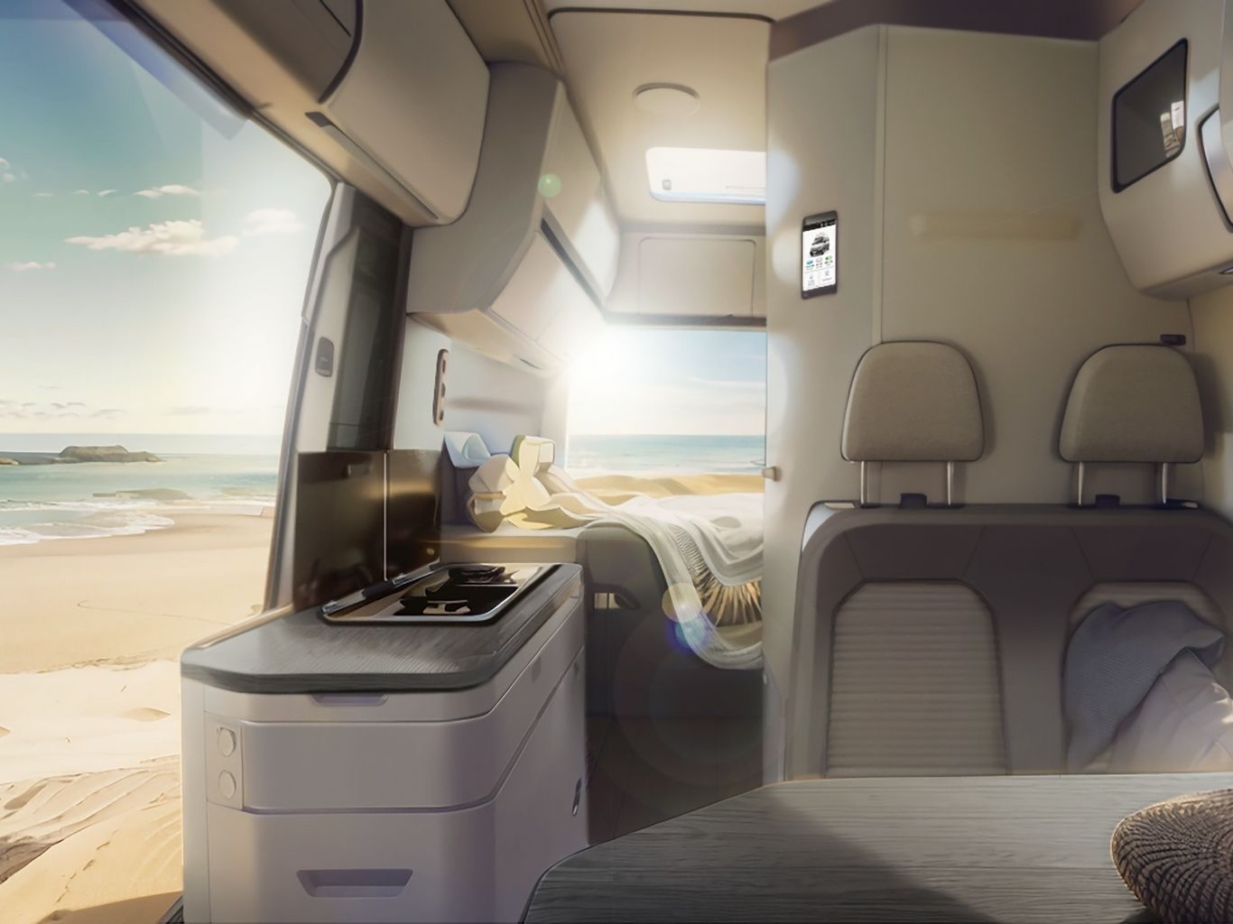 Interior da Nova Grand California, modelo 2026