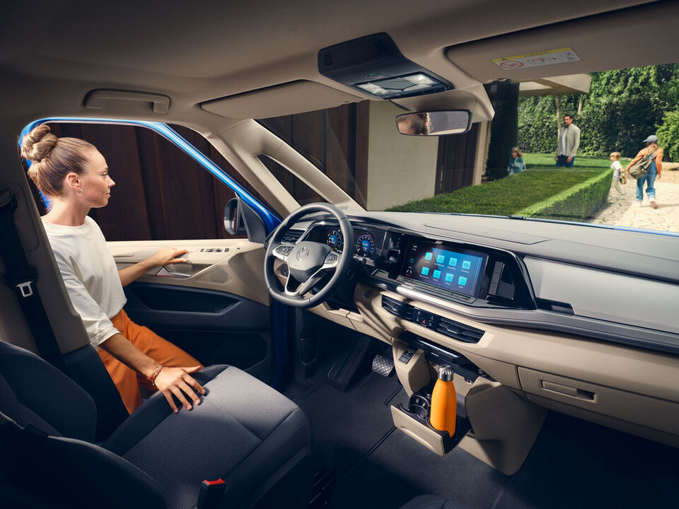 O Cockpit Digital da VW Multivan.