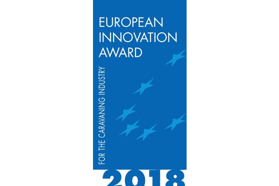 O logótipo do European Innovation Award 2018