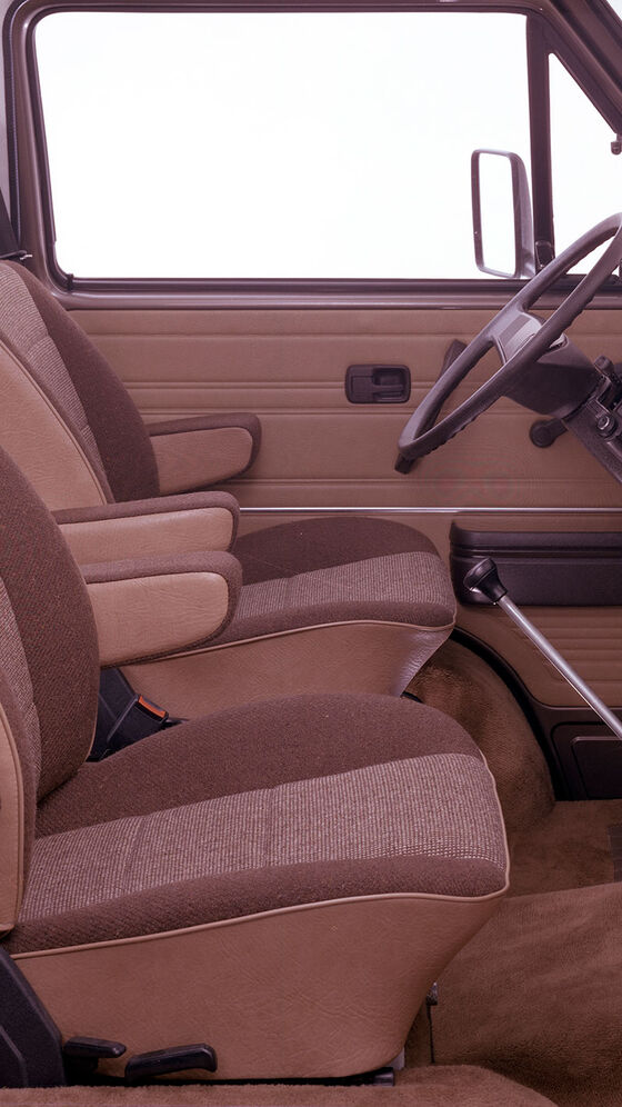 Cockpit da VW Multivan clássica